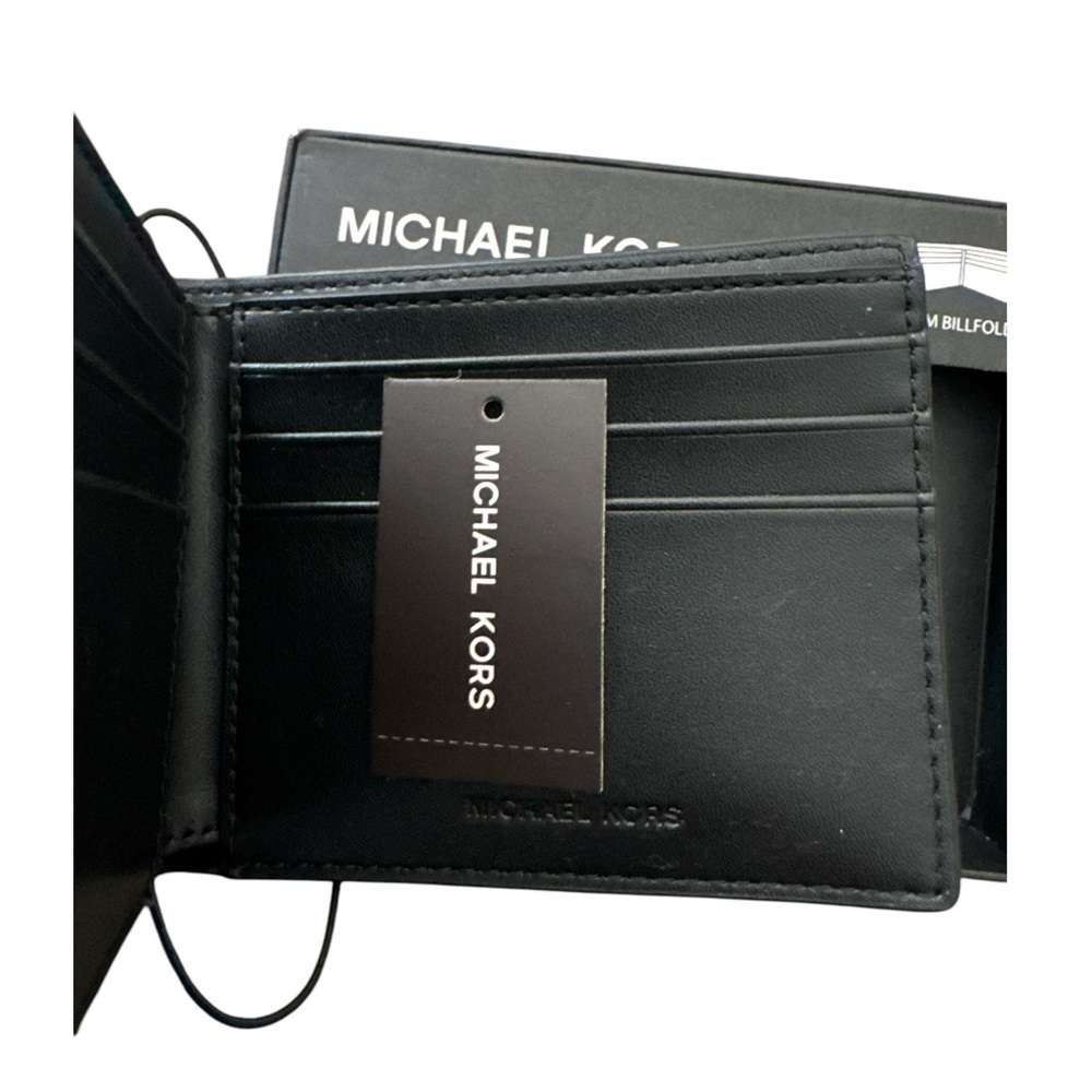 Michael Kors Jet Set Leather Bifold Wallet Brown - Picture 6 of 8